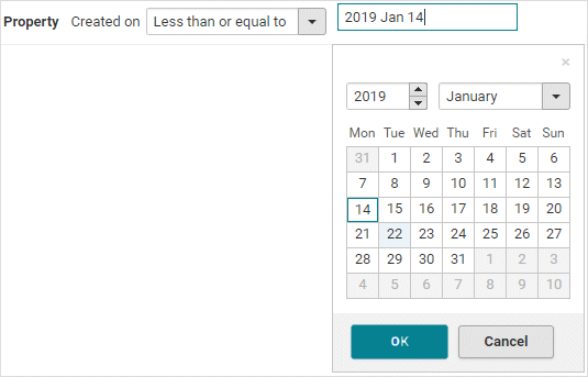 Date picker